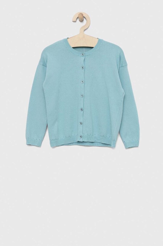 Detský sveter United Colors of Benetton tenká tyrkysová 1194G5007.P.SEASONAL