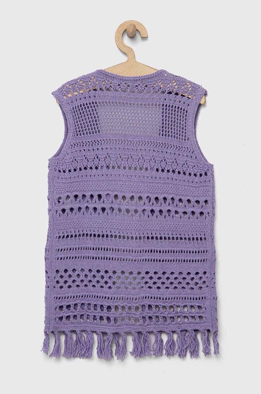 Dziewczynka Sisley kardigan dziecięcy 1336X6007.G.SEASONAL fioletowy