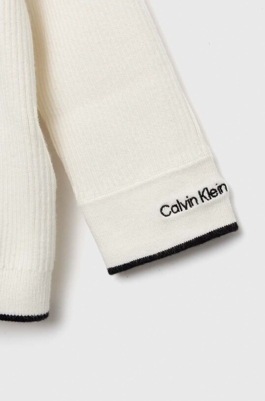 Αγορίστικα Παιδικό πουλόβερ Calvin Klein Jeans IN0IN00049.PPYX λευκό