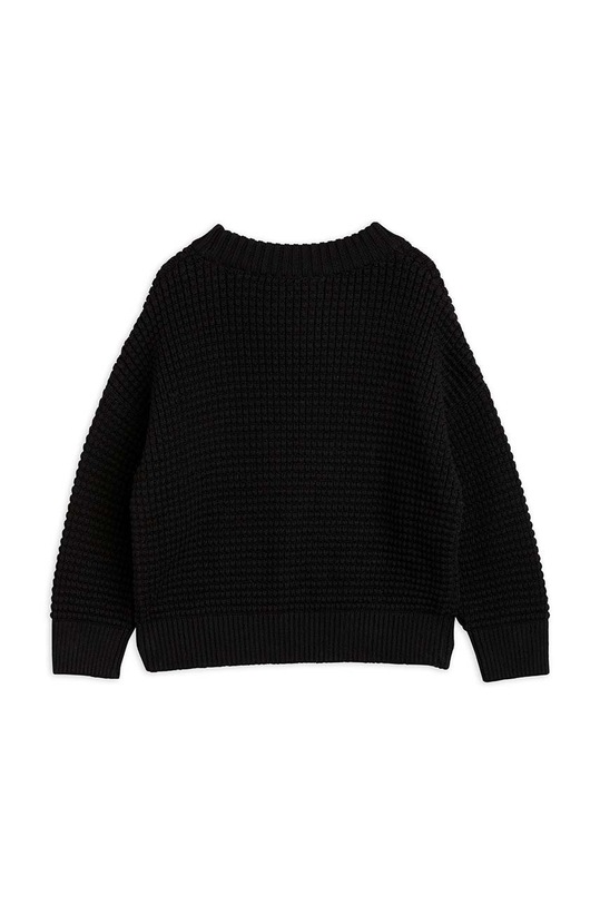 Fiú Mini Rodini gyerek pamut pulóver 2312010399 fekete