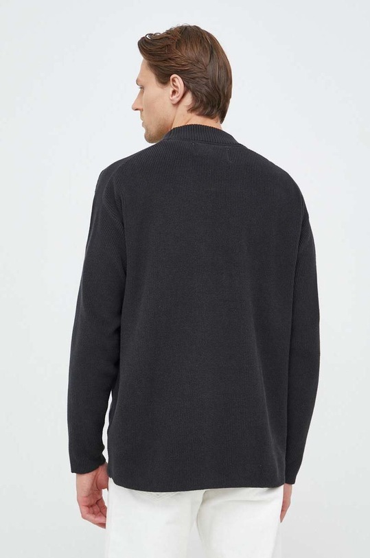Odzież Calvin Klein Jeans sweter bawełniany J30J322460.PPYX czarny
