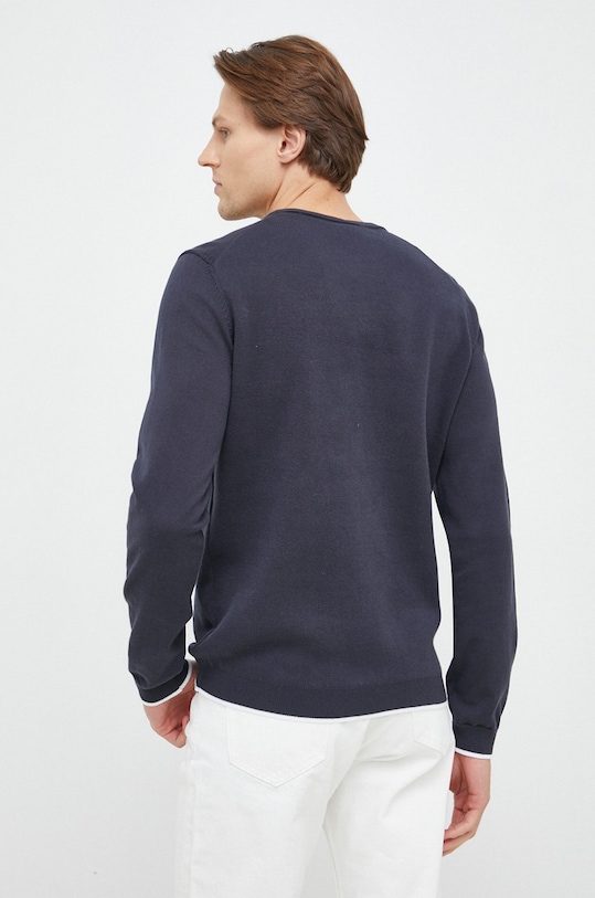 Odzież BOSS sweter bawełniany BOSS GREEN 50482370 granatowy