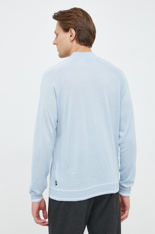 Одежда Шерстяной свитер BOSS 50482258 голубой