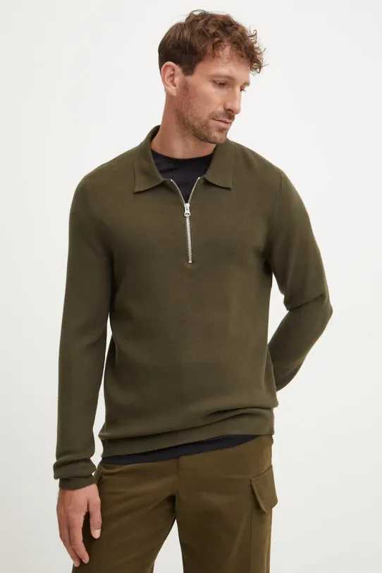 Samsoe Samsoe jumper Planet friendly green M22400055