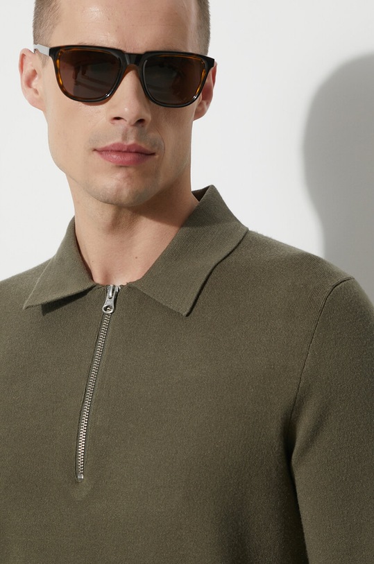 Samsoe Samsoe sweter GUNA M22400055 zielony