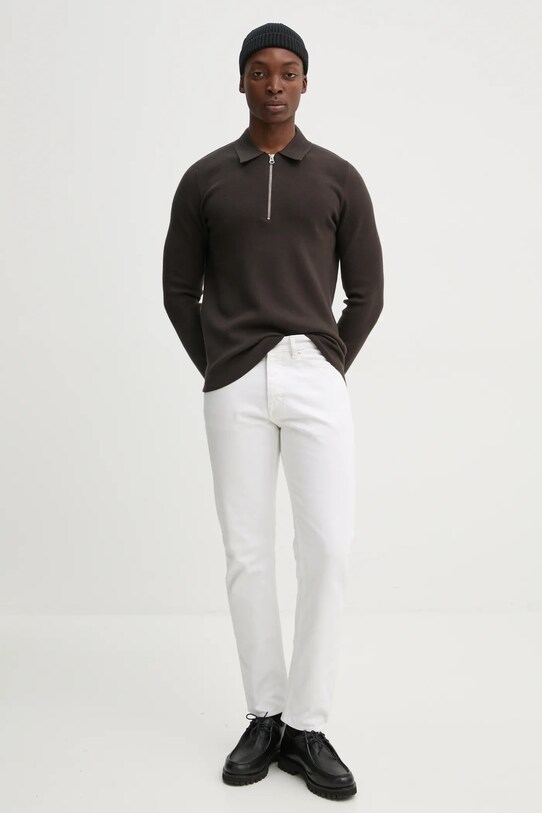 Samsoe Samsoe maglione M22400055 marrone AW24