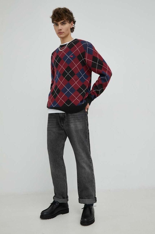 Levi's pulover A4320.0004 rosu SS23