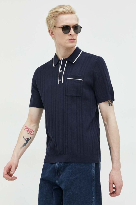 Abercrombie & Fitch pulover fixat bleumarin KI120.3004.200