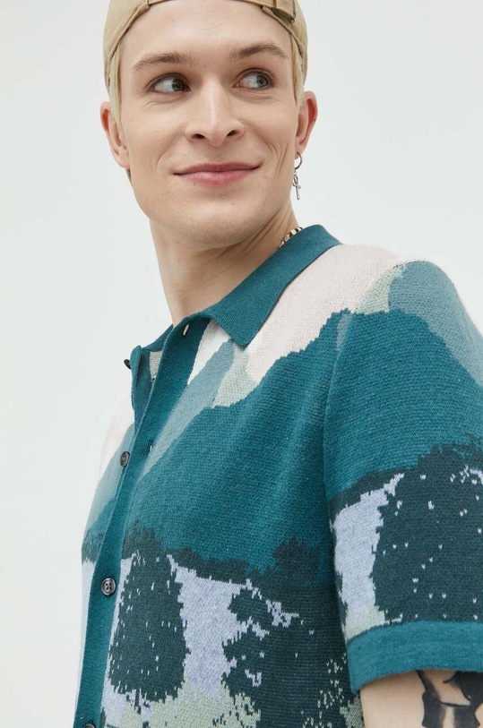 Abercrombie & Fitch kardigan zielony KI120.3038.308