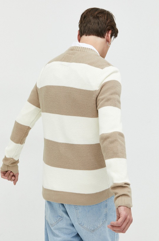 Odzież Hollister Co. sweter KI320.3001.404 beżowy