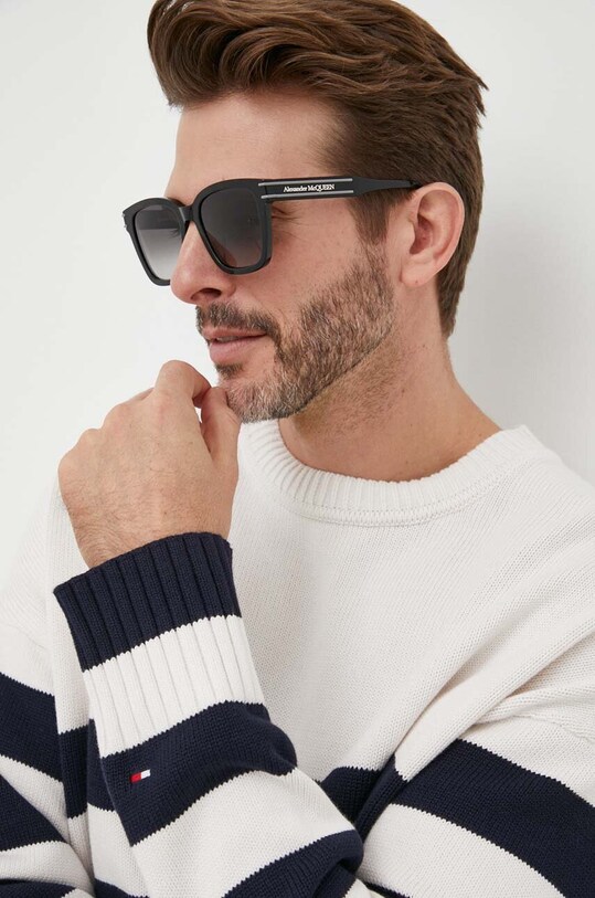 Tommy Hilfiger sweter bawełniany beżowy MW0MW31007.PPYX