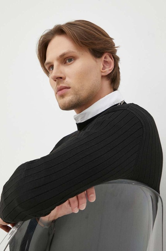 Bruuns Bazaar sweter Leo Rivee BBM1519 czarny