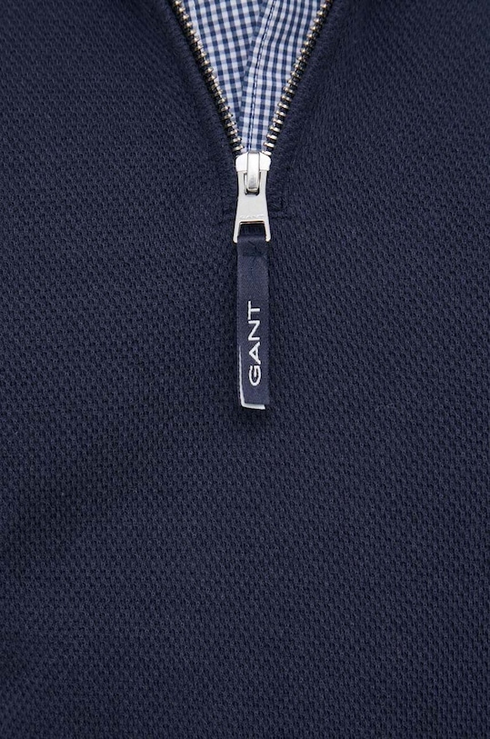 Gant sweter bawełniany 2026046 granatowy