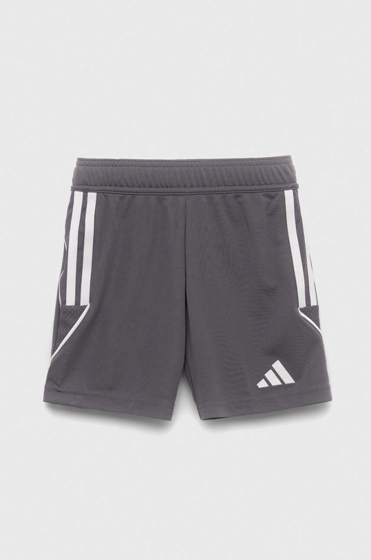 adidas Performance gyerek rövidnadrág TIRO 23 SHO aplikációval szürke IB8102