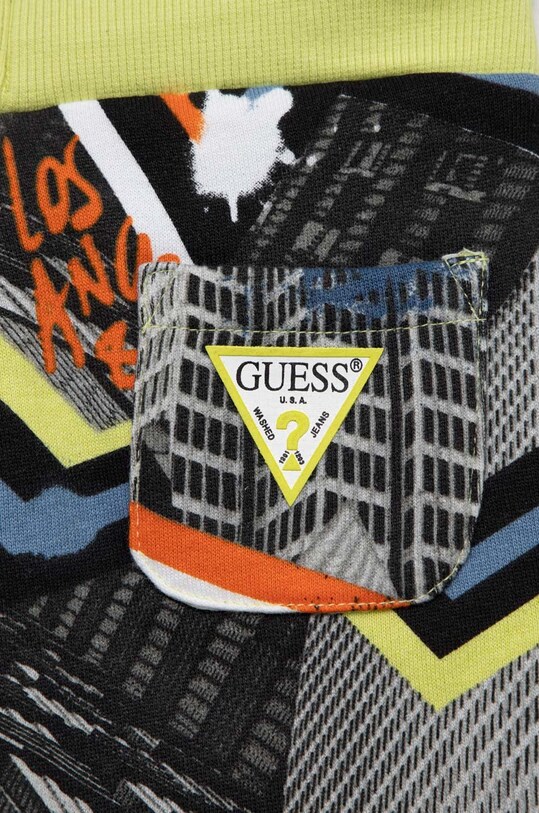 Dječaci Dječje pamučne kratke hlače Guess N3RD04.KA6R3.PPYX šarena