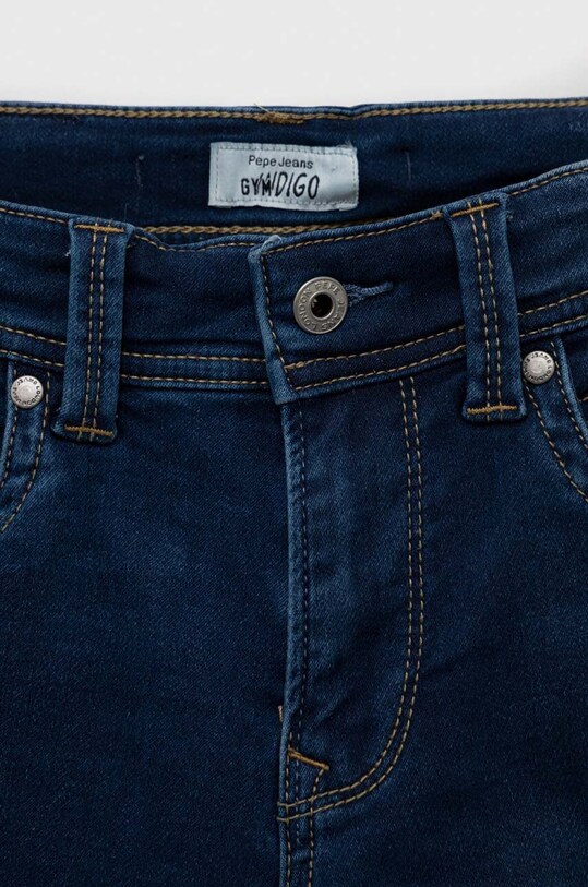 CHLAPEC Dětské riflové kraťasy Pepe Jeans PJL BJ Denim PB800696JS0 modrá