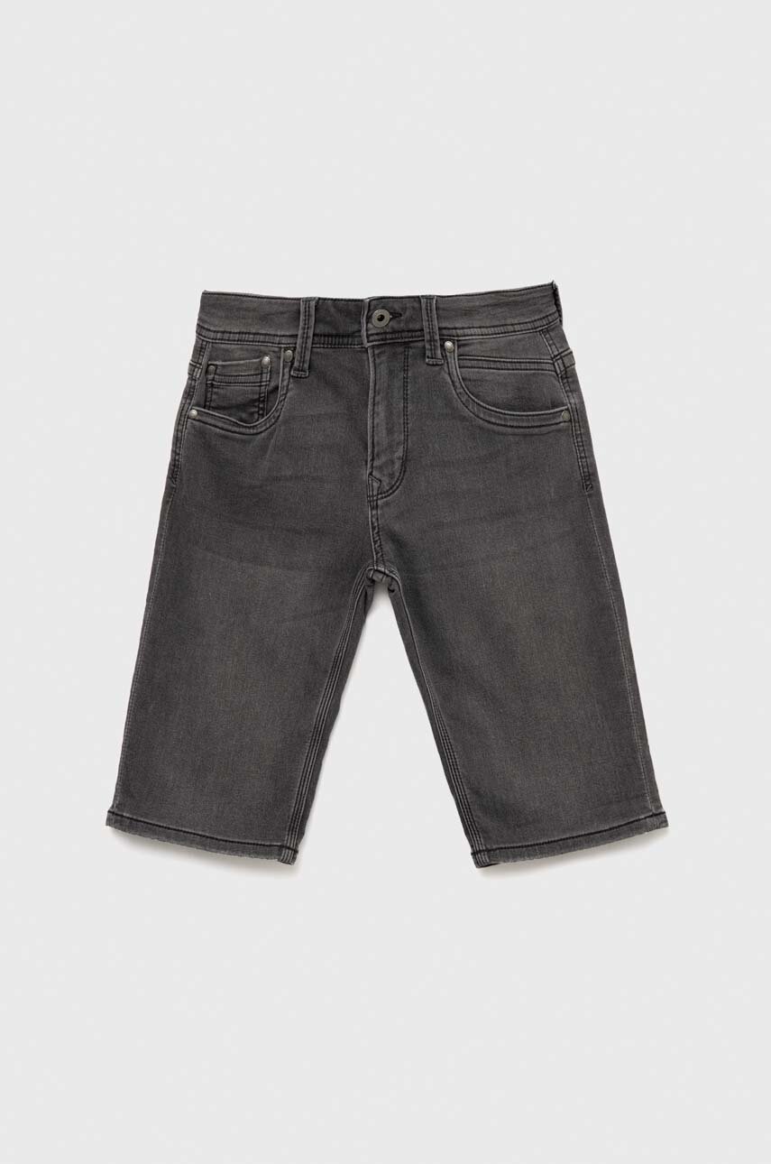 Pepe Jeans shorts in jeans bambino/a denim grigio PB800696XR3