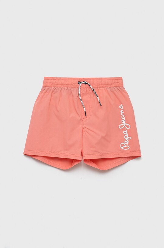 Pepe Jeans szorty kąpielowe dziecięce Planet friendly pomarańczowy PBB10320