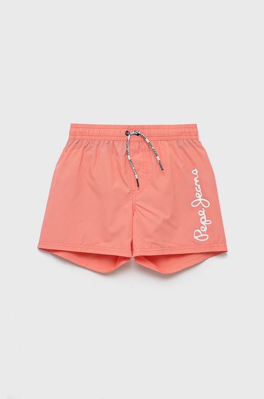 Pepe Jeans szorty kąpielowe dziecięce Planet friendly pomarańczowy PBB10320