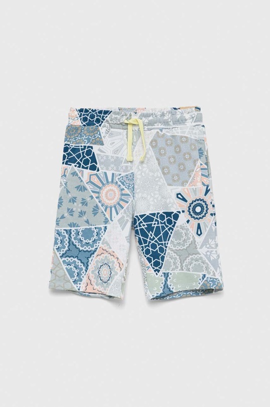 Guess szorty bawełniane dziecięce L3GD00.KA6R3.PPYX niebieski SS23