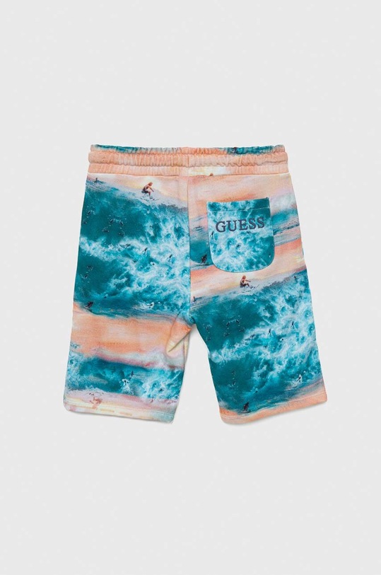 Guess pantaloni scurți din bumbac pentru copii L3GD04.KA6R3.PPYX multicolor SS23