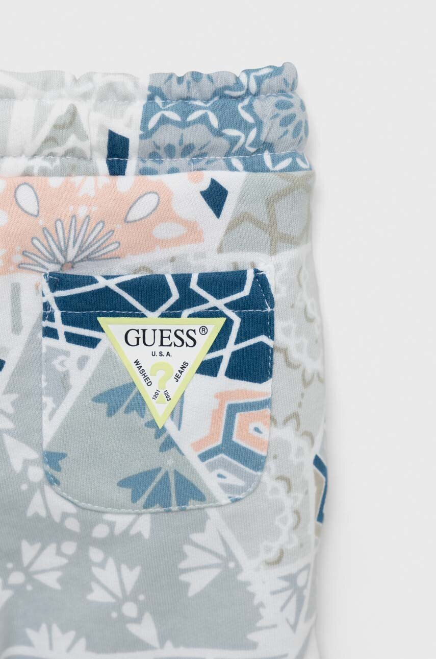 Хлопчик Дитячі бавовняні шорти Guess N3GD00.KA6R3.PPYX блакитний