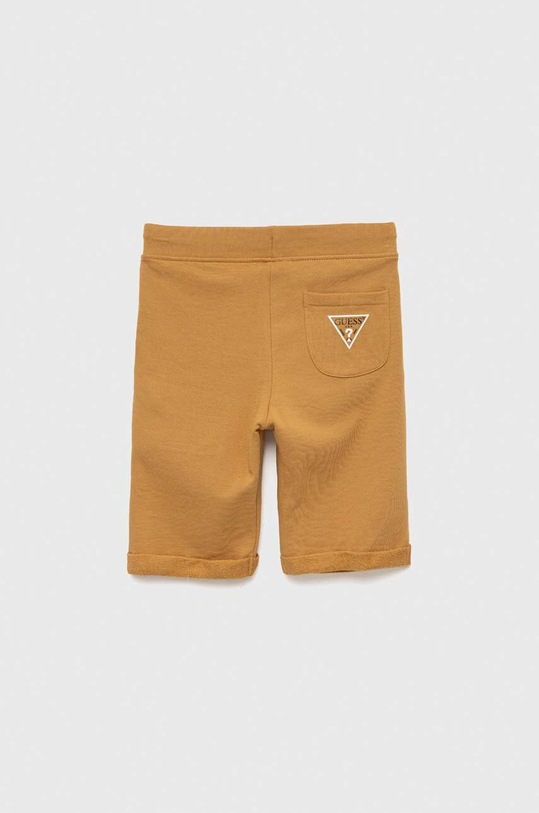 Guess szorty bawełniane dziecięce L93Q25.KAUG0.PPYX żółty SS23