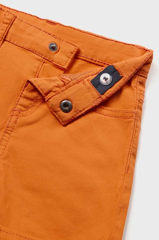 Chłopiec Mayoral szorty bawełniane dziecięce 206.3G.BABY pomarańczowy