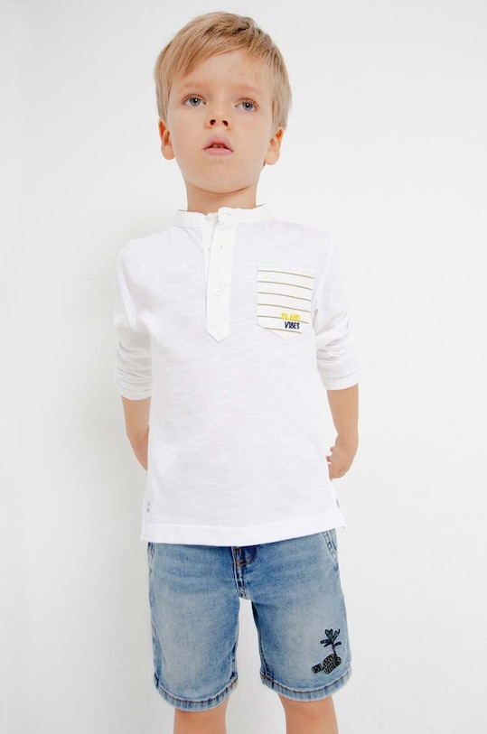 Dětské riflové kraťasy Mayoral 3228.5D.MINI.B modrá SS23