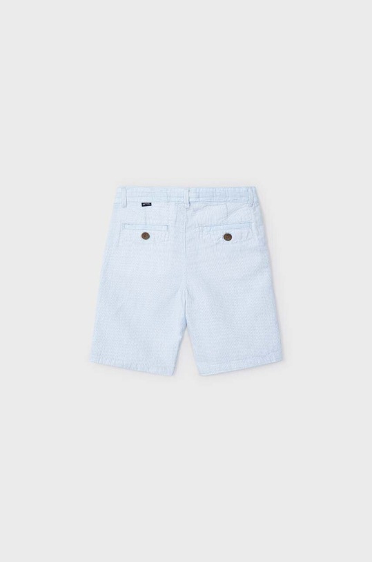Παιδικό βαμβακερό σορτς Mayoral 3230.5E.MINI μπλε SS23