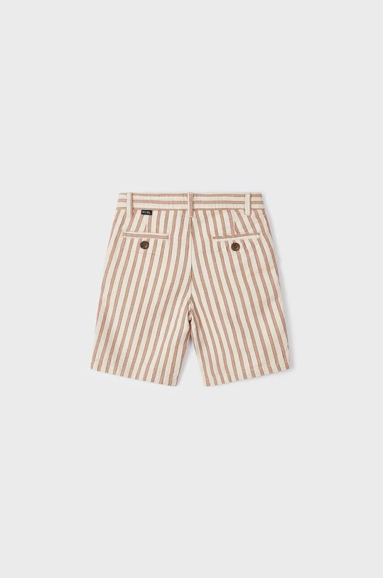 Chłopiec Mayoral szorty bawełniane dziecięce 3230.5E.MINI beżowy