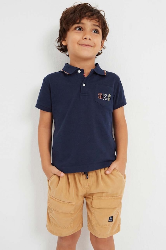 Mayoral szorty dziecięce tkanina pomarańczowy 3237.5G.MINI