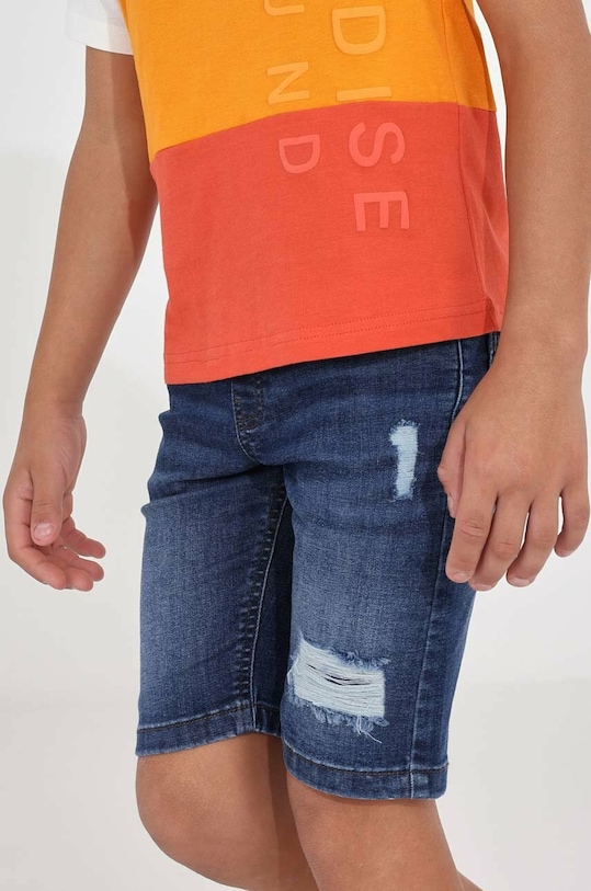 Chłopiec Mayoral szorty jeansowe dziecięce 6258.7D.JUNIOR niebieski