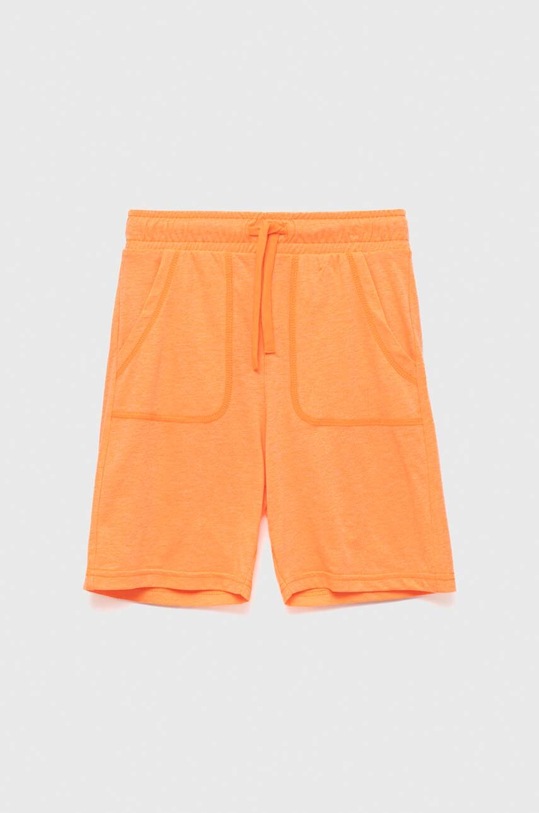 United Colors of Benetton szorty casual pomarańczowy 37YKC901P.G.SEASONAL