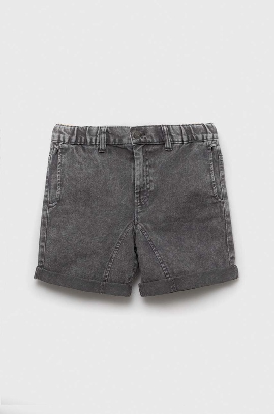 United Colors of Benetton szorty jeansowe dziecięce bawełna szary 4I8BC9018.G.SEASONAL