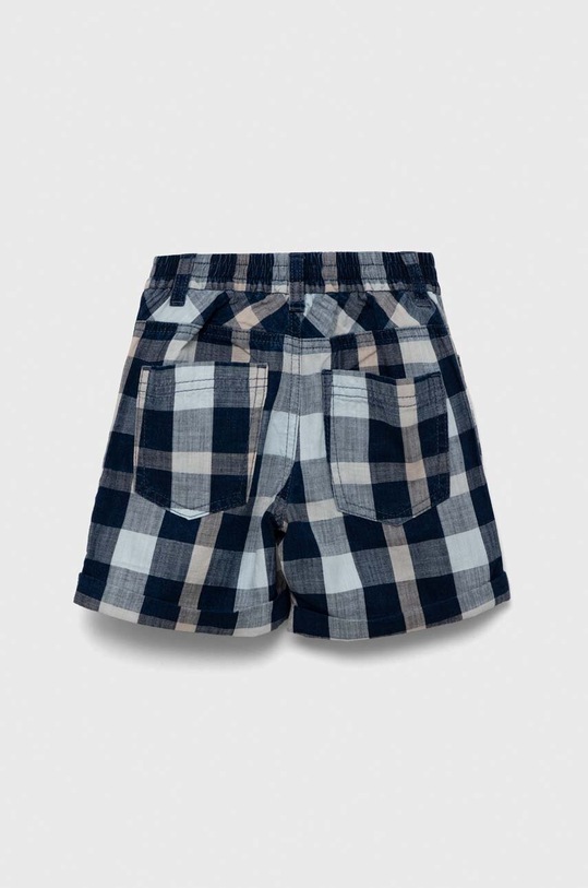 Otroške bombažne kratke hlače United Colors of Benetton 4JVVG901C.P.SEASONAL mornarsko modra SS23