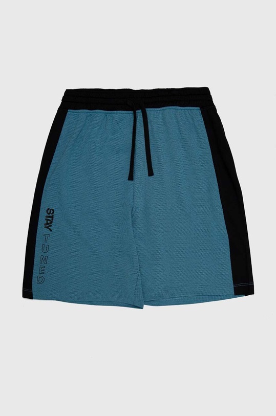 Παιδικό σορτς Sisley εμπριμέ μπλε 3ULWX900I.G.SEASONAL