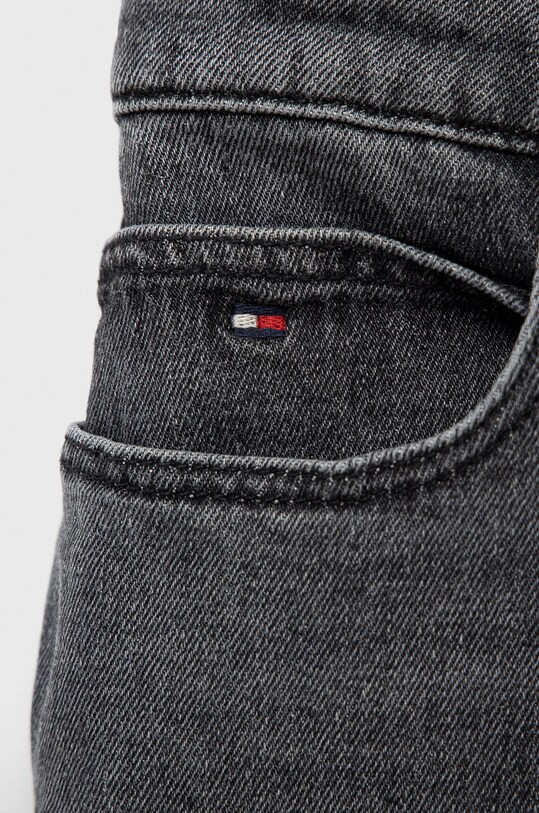 Αγορίστικα Παιδικό σορτς τζιν Tommy Hilfiger KB0KB08130.PPYX γκρί