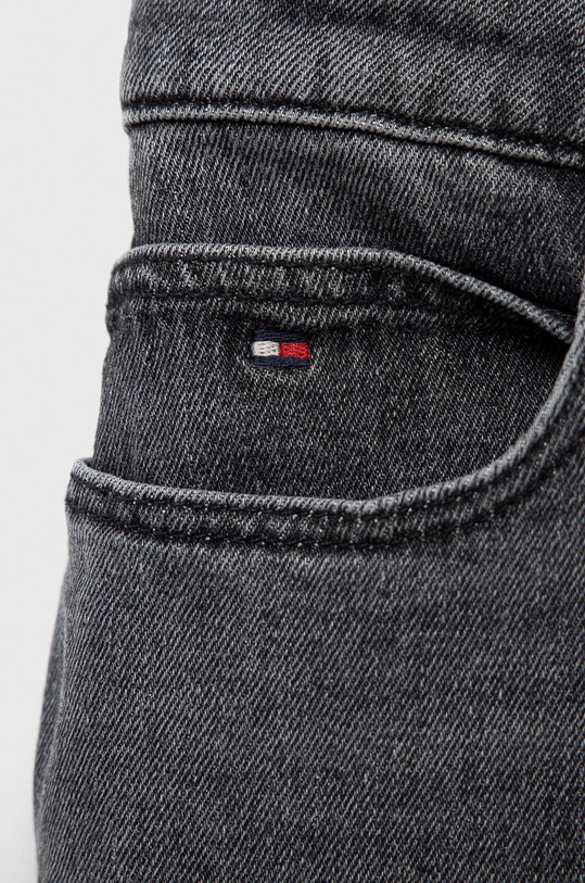 Chłopiec Tommy Hilfiger szorty jeansowe dziecięce KB0KB08130.PPYX szary