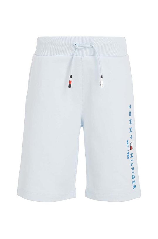 Detské bavlnené šortky Tommy Hilfiger KB0KB08361.PPYX modrá SS23
