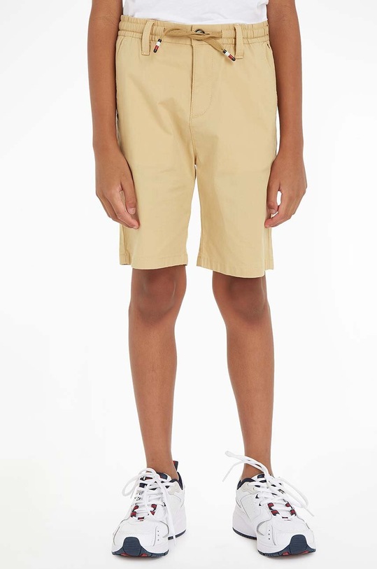 Детские шорты Tommy Hilfiger casual бежевый KB0KB08124.PPYX