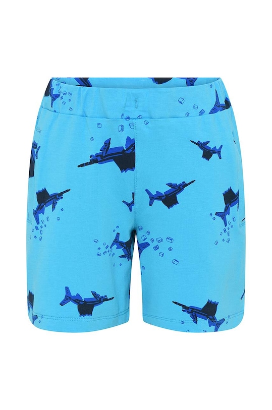Lego szorty dziecięce wzorzyste niebieski 11010640.B