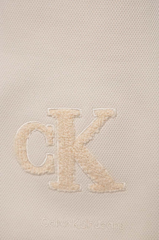 Chłopiec Calvin Klein Jeans szorty dziecięce IB0IB01618.PPYX beżowy