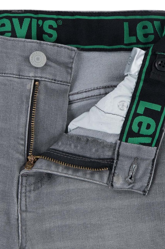 Levi's szorty jeansowe dziecięce szary 9EE455