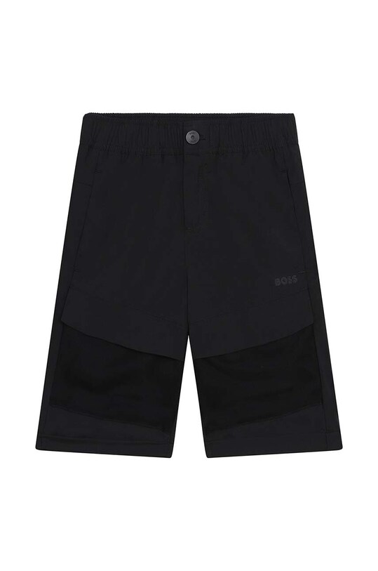 BOSS pantaloni scurti copii J24823.114.150 negru SS23