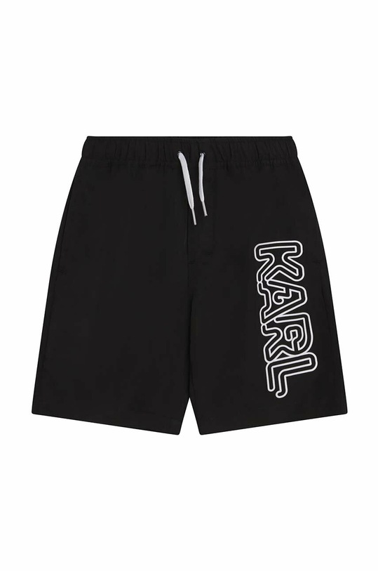 Detské plavkové šortky Karl Lagerfeld Z20098.162.174 čierna SS23