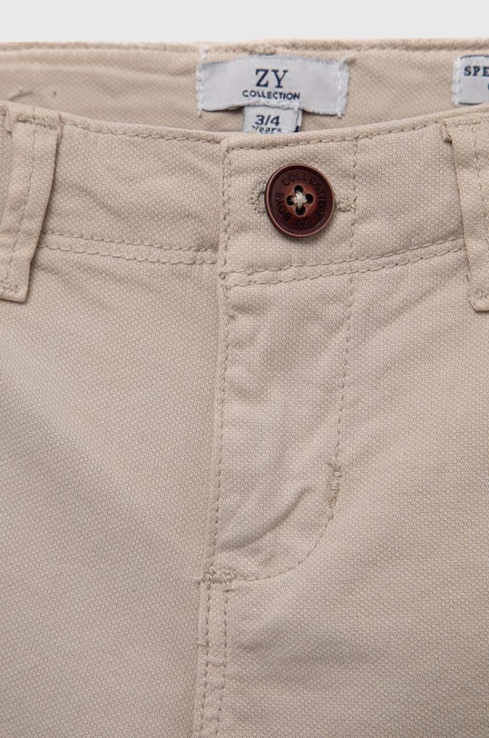 Chłopiec zippy szorty dziecięce ZKBAP0402.23035 beżowy