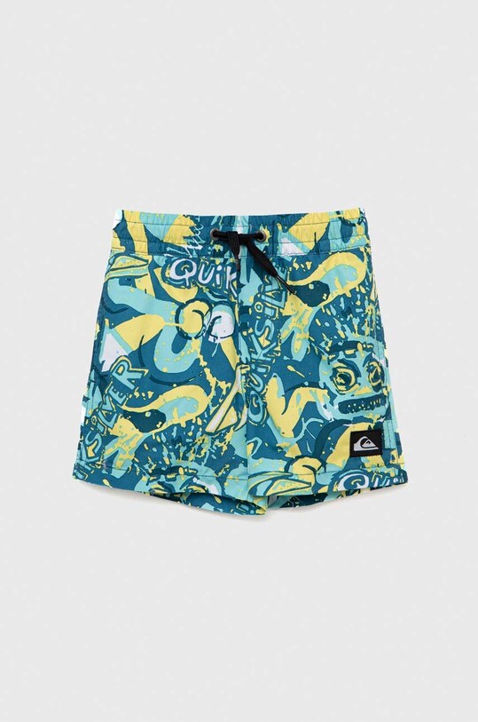 Detské plavkové šortky Quiksilver Planet friendly modrá EQKJV03229