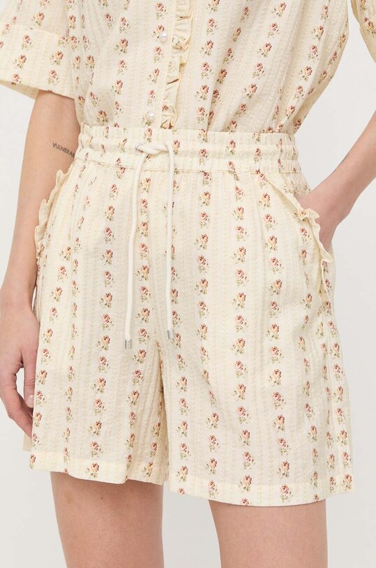 Шорты Notes du Nord ткань жёлтый 13098