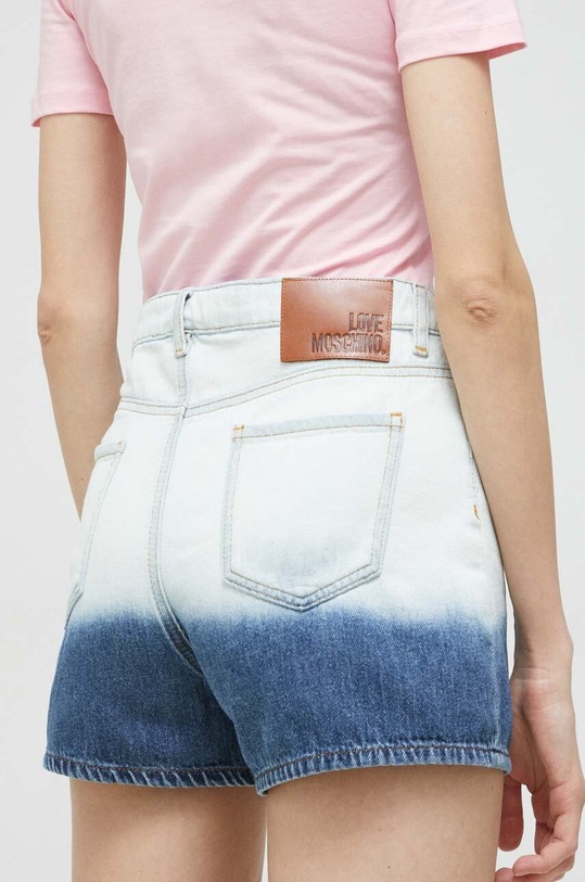 Odzież Love Moschino szorty jeansowe W.O.104.76.T.9860 niebieski
